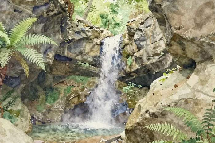 Sandstone Cascade