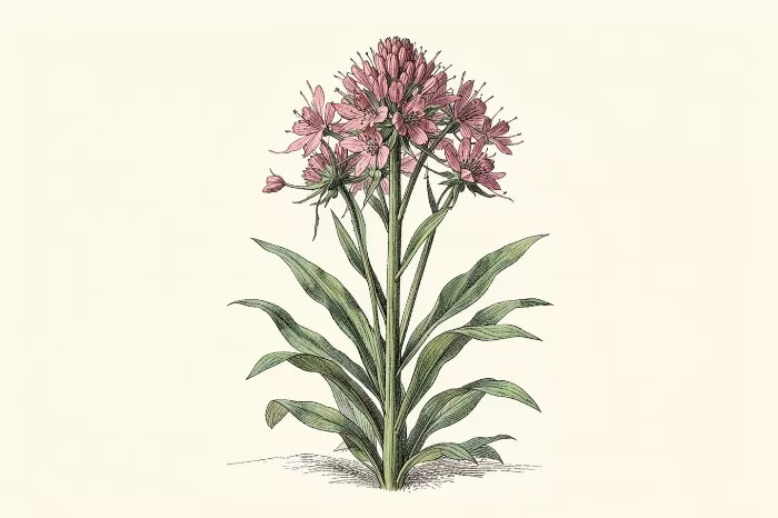 Fireweed Engraving