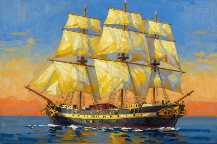 Golden Schooner