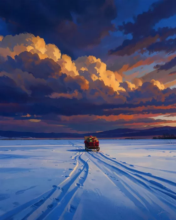 Sleigh Dusk