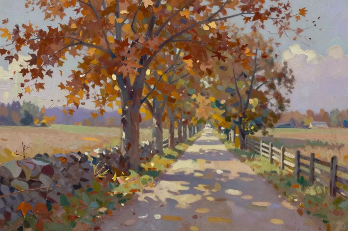 Autumn Fence