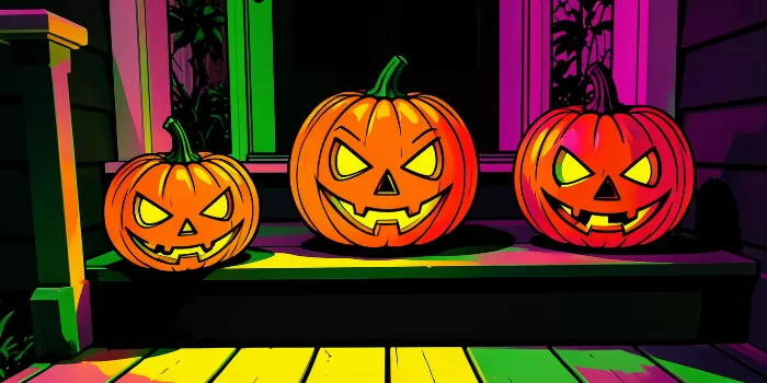 Glowing Porch
