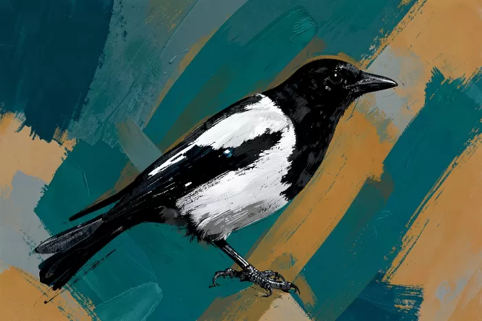 Teal Magpie
