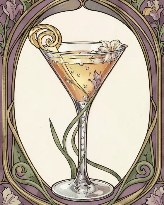 Gilded Sip