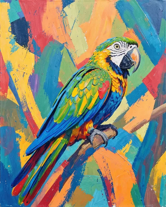 Vivid Parrot