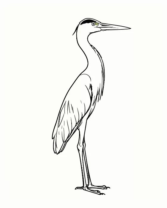 Tall Heron