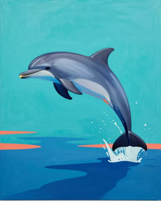 Cobalt Dolphin