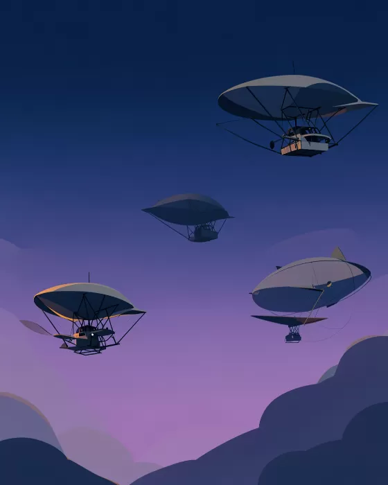 Twilight Airships