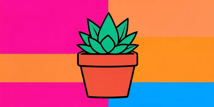 Neon Succulent