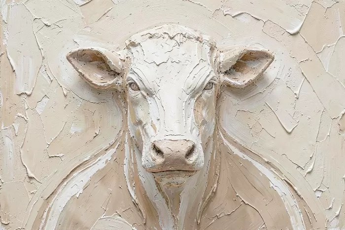 Plaster Cow