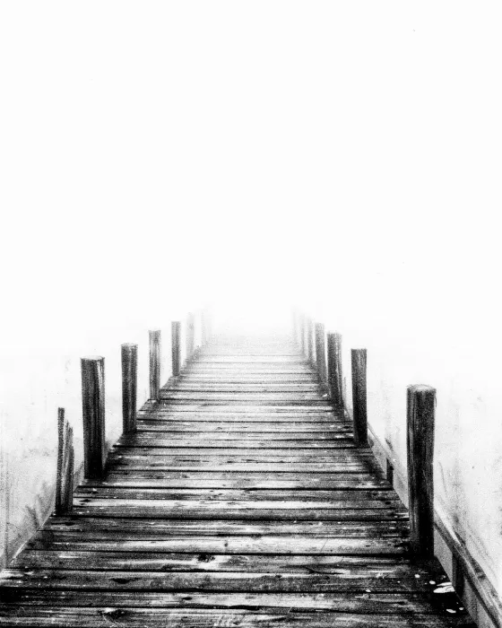 Fogbound Pier