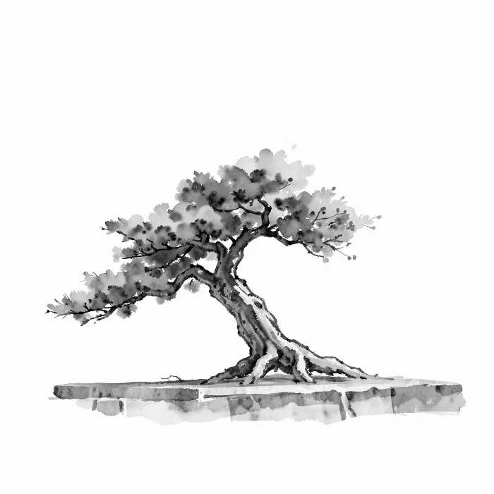 Leaning Pine