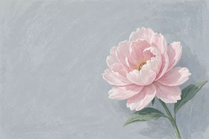 Soft Peony