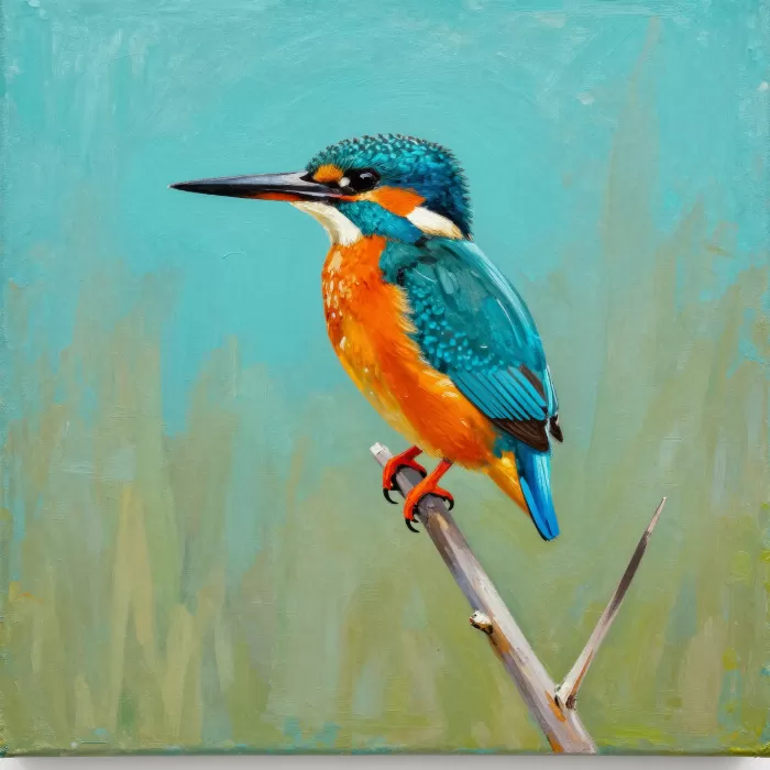 Vivid Kingfisher