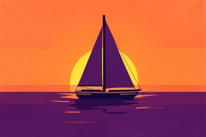 Tangerine Sail