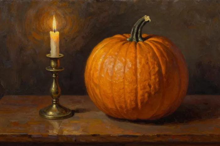 Candlelit Gourd