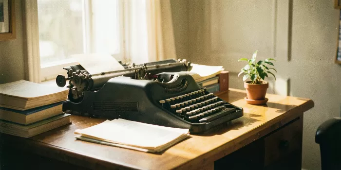 Sunlit Desk