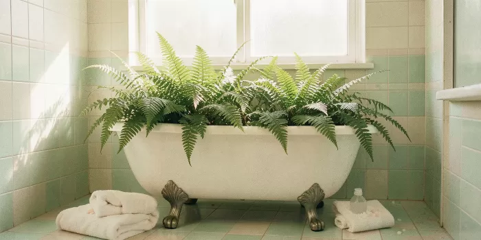Ferns Bathtub