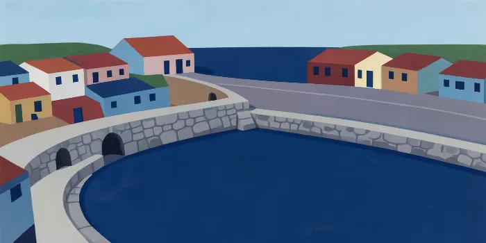 Curved Waterfront