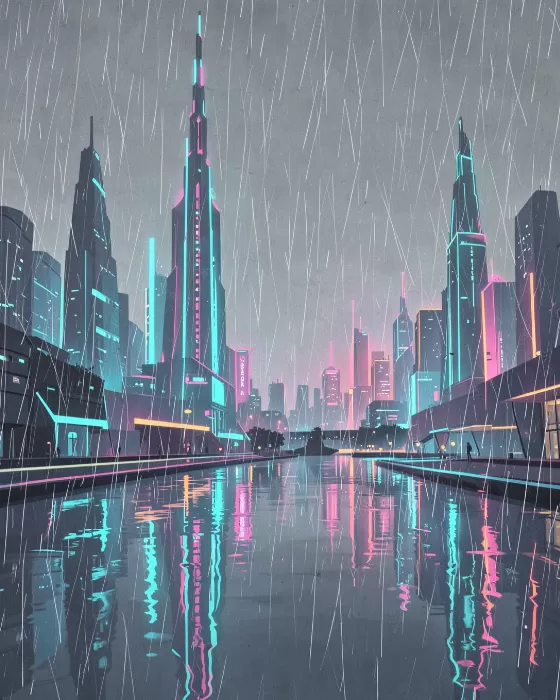Futuristic Spires