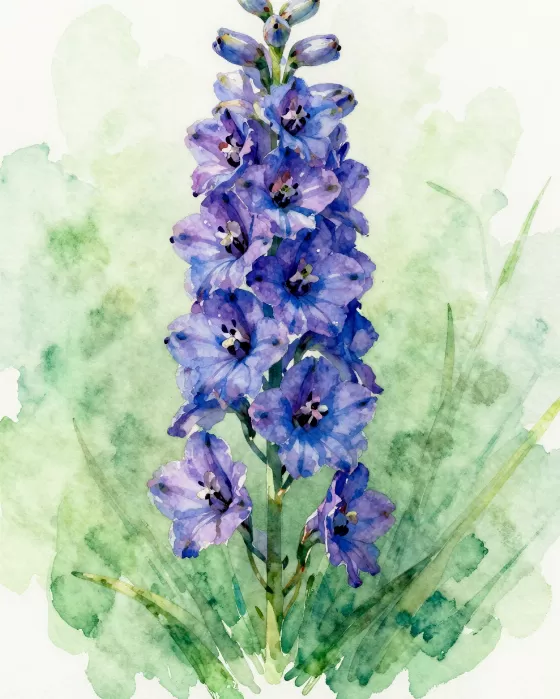 Delphinium Blue