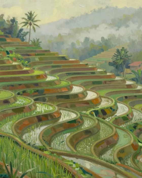Rice Terrace Morning