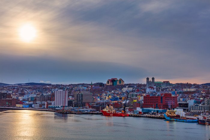 St John's Glow - Newfoundland art print