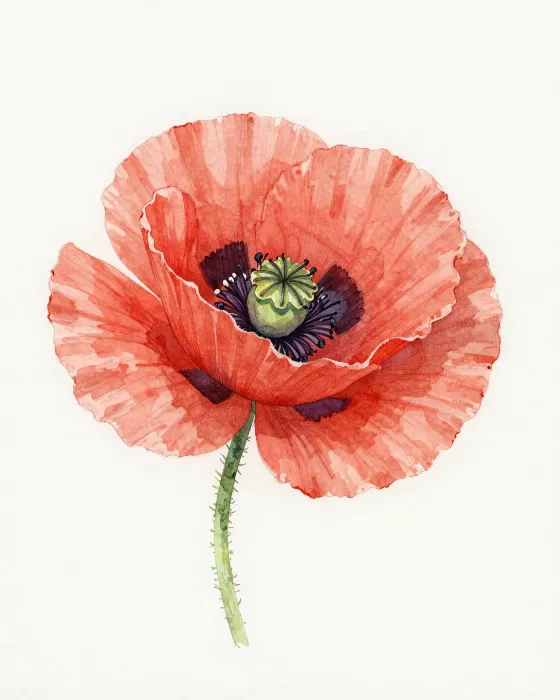 Poppy Detail