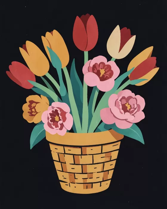 Tulip Peonies