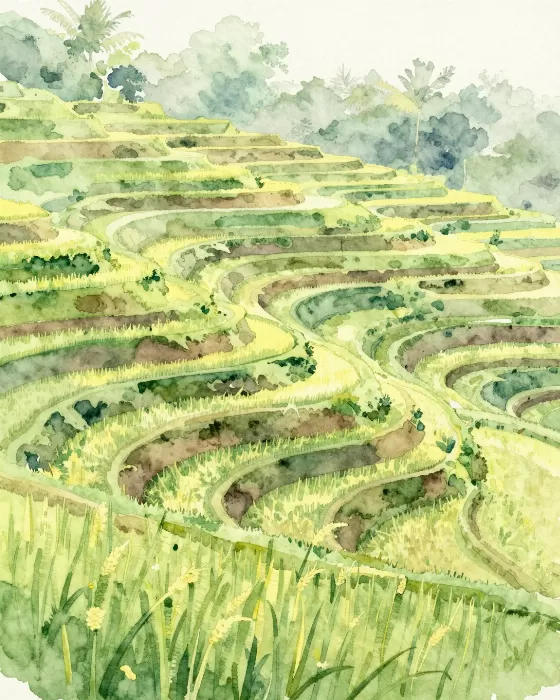 Balinese Terraces