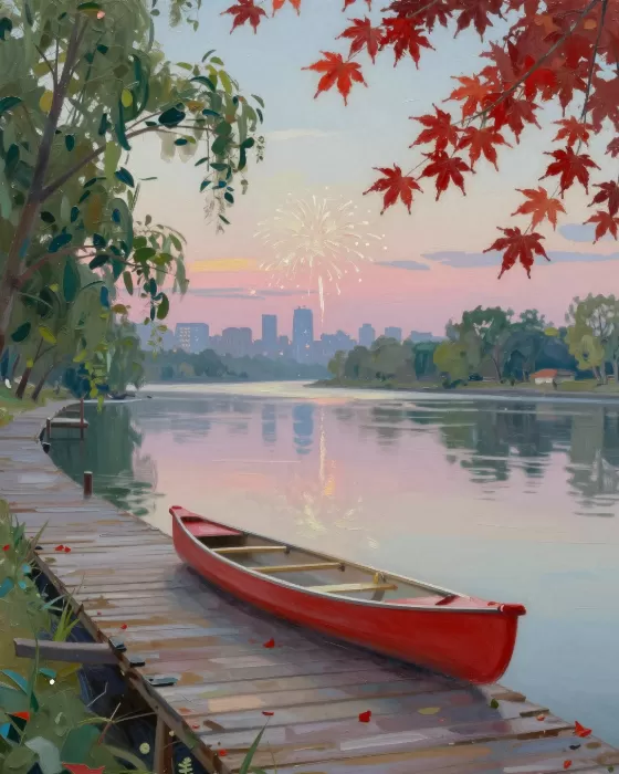 Canoe Morning