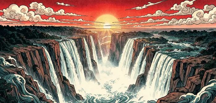 Sunrise Falls