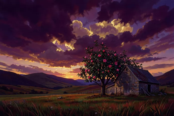 Plum Dusk