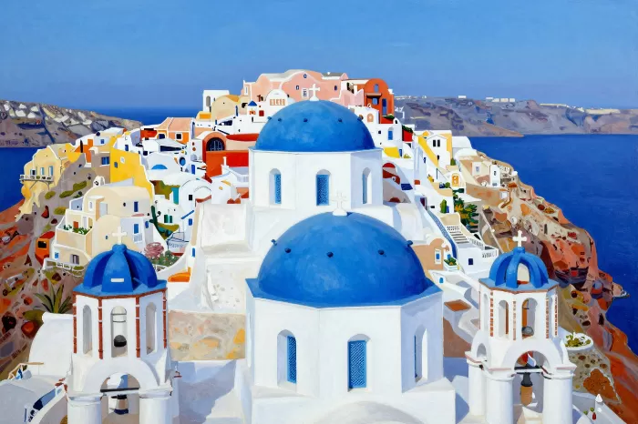 Blue Domes
