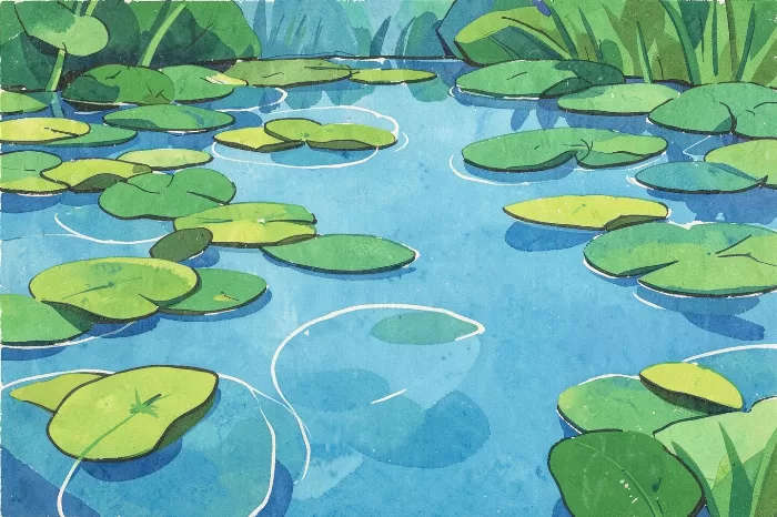 Calm Lilypond