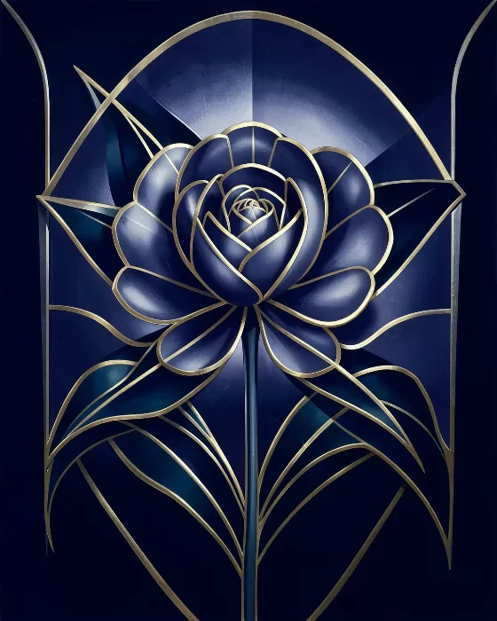 Gilded Camellia