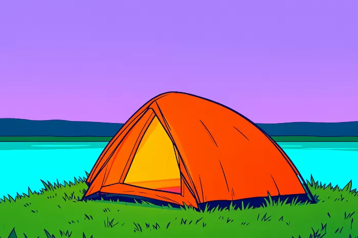 Turquoise Tent