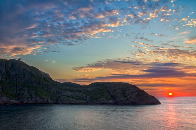 Signal Hill Sunrise - Newfoundland art print