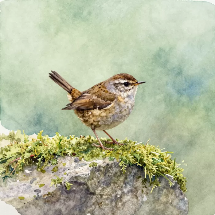 Alert Wren