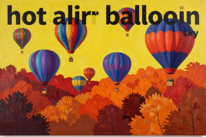 Vibrant Balloons