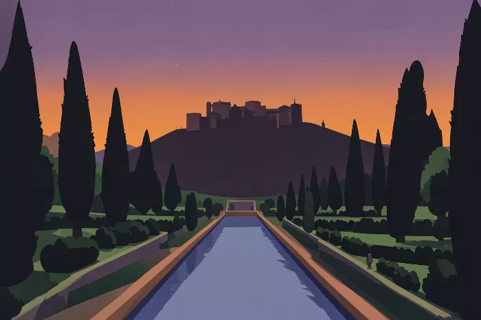 Generalife Dusk