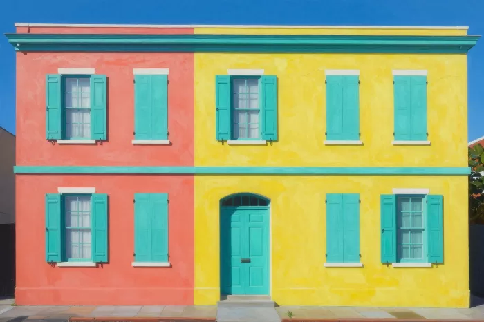 Rainbow Houses