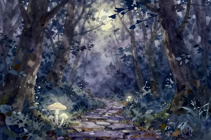 Moonlit Pathway