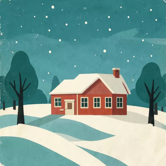 Teal Farmhouse