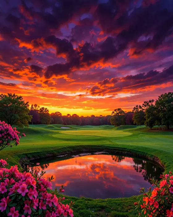 Azalea Reflections