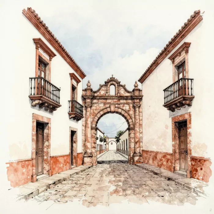 Archway Noon
