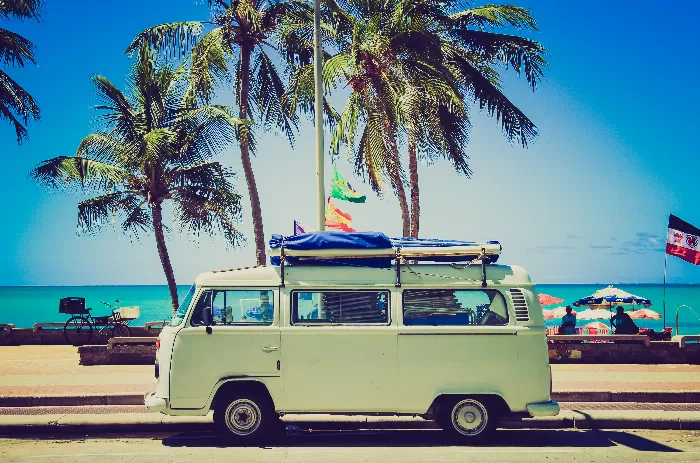 Classic caravan