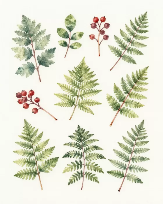 Salal Ferns