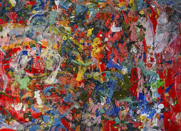 bold abstract painting