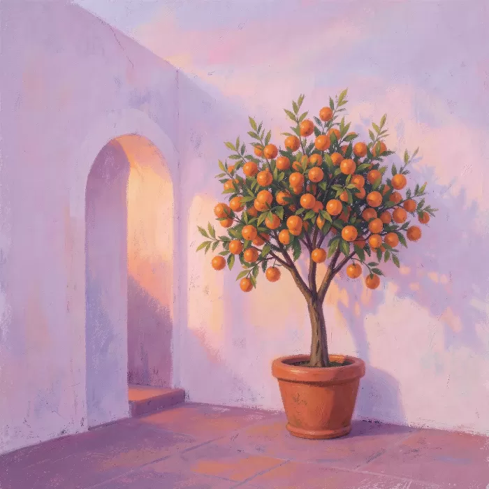 Dusk Courtyard